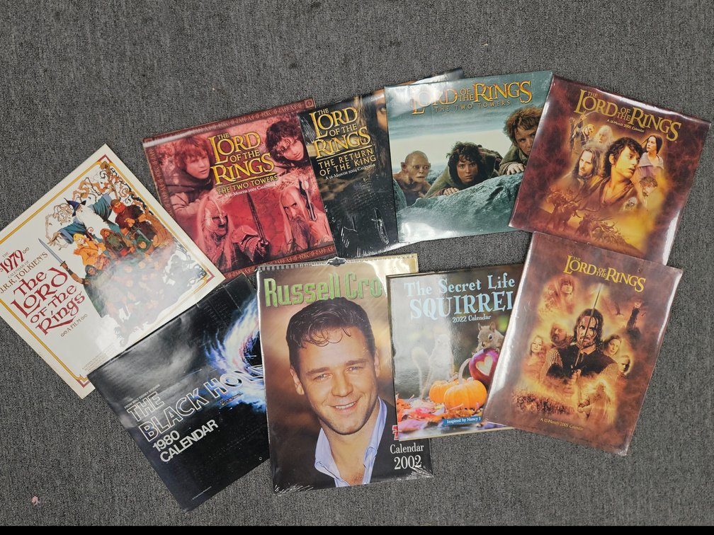 Pop Culture & Movie Calendars