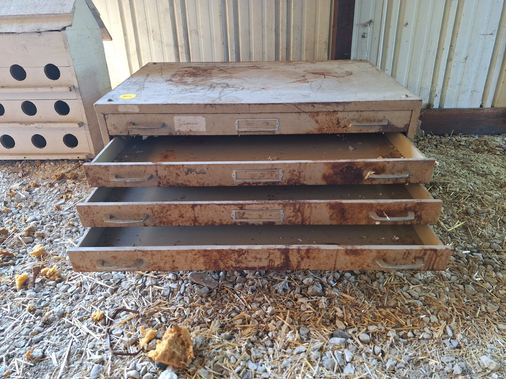 Metal Flat File Storage Cabinets