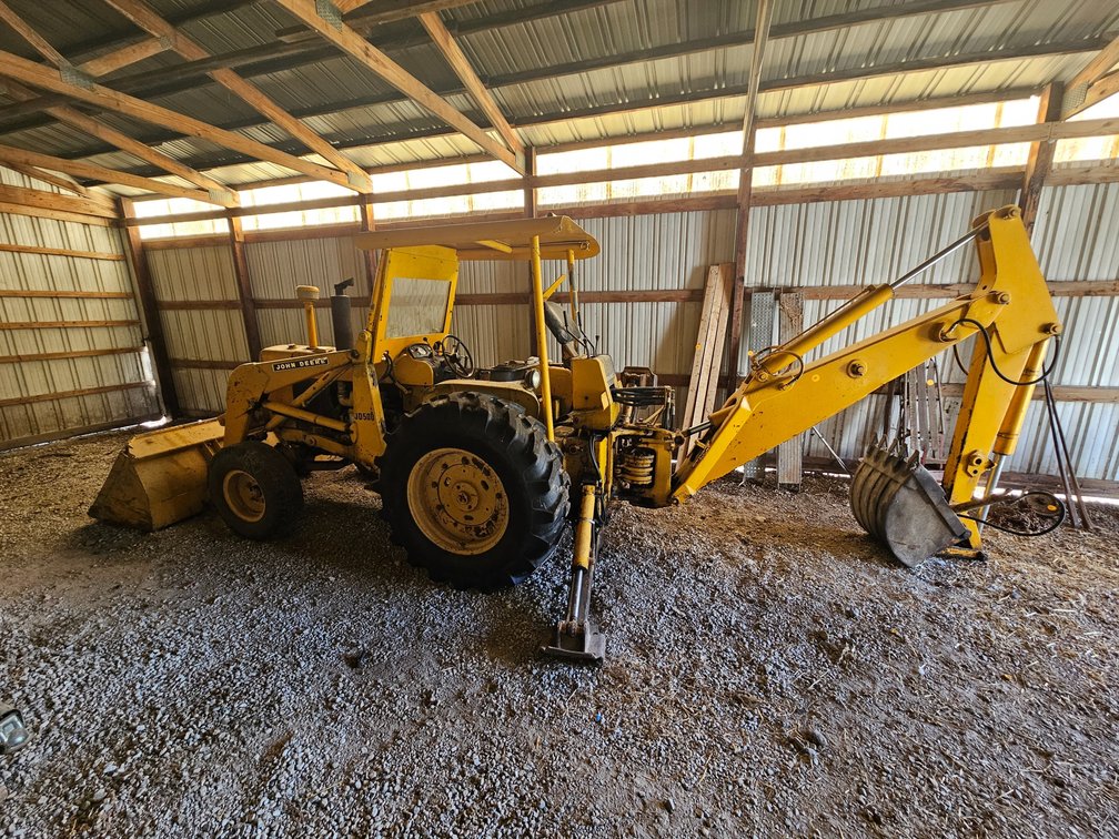 John Deere 500 Loader Backhoe