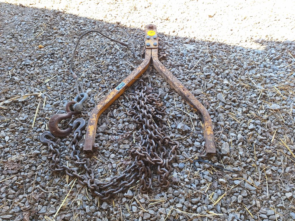 Ag-Tronic A-Frame Tow Bar with Rigging Hardware