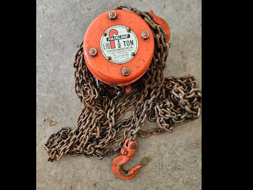 Fairline L-70 1/2 Ton Manual Chain Hoist