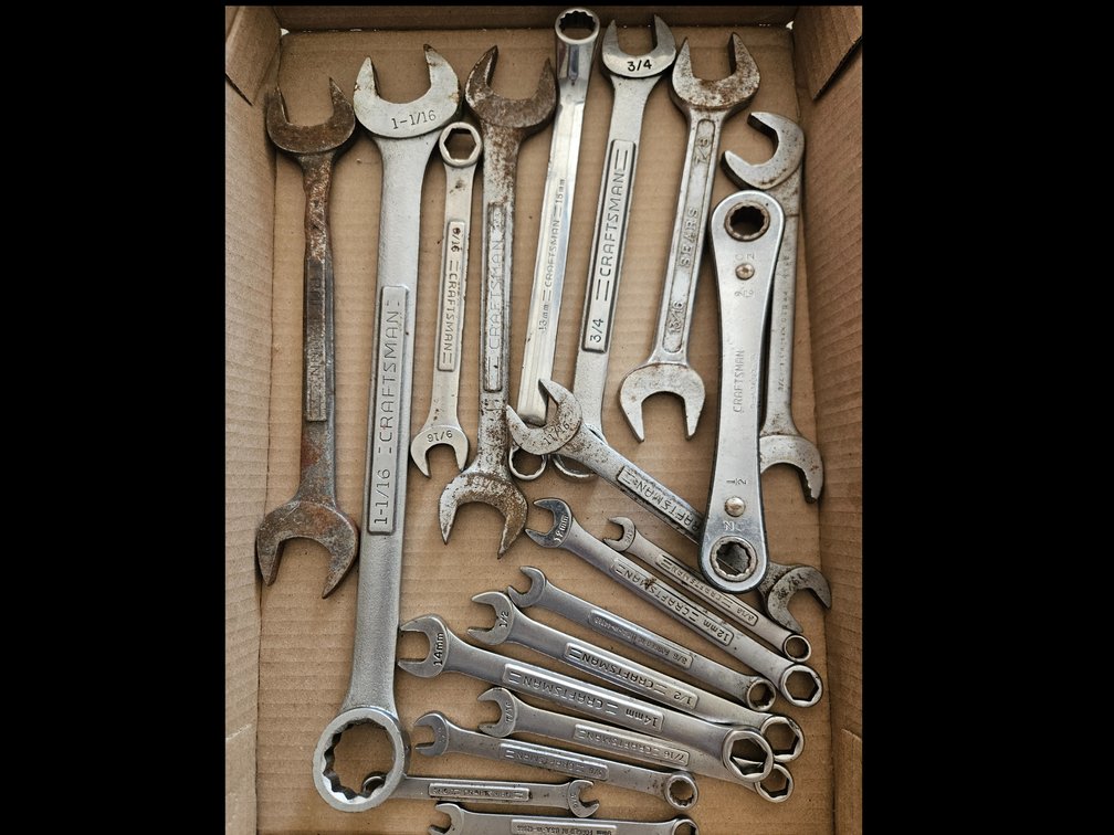 Craftsman and Sears Assorted Wrenches
