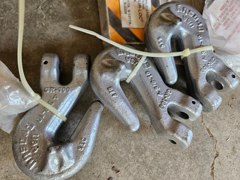 New Crosby GR-100 Clevis Grab Hooks