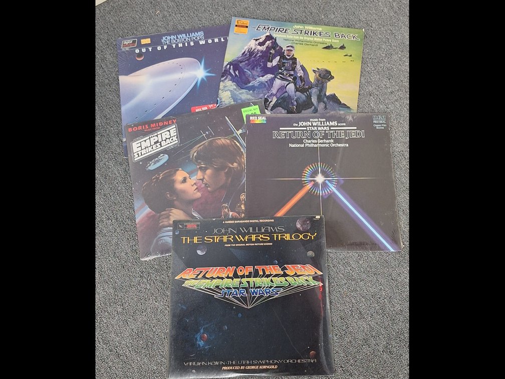 Star Wars & Sci-Fi Soundtrack Vinyl Records