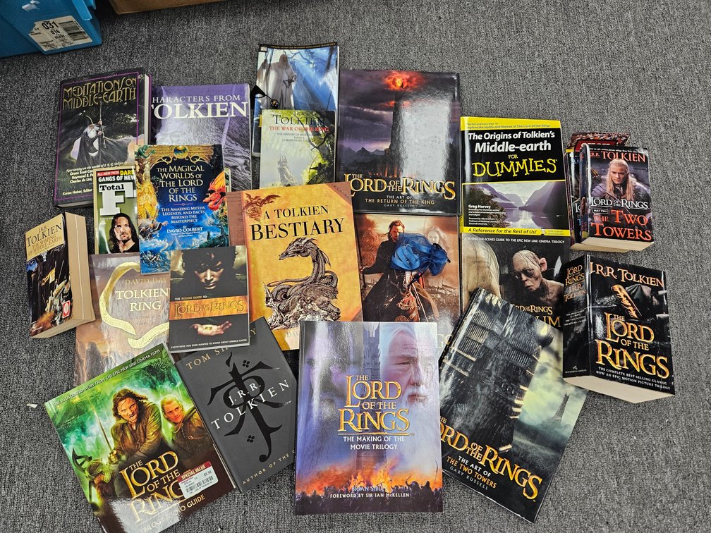 J.R.R. Tolkien & Lord of the Rings Book Collection