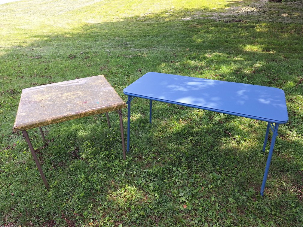 Assorted Folding Utility Tables
