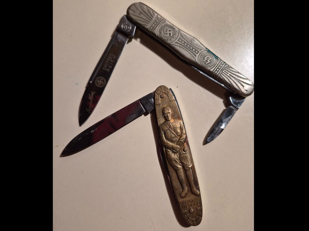 Solingen Germany Third Reich Commemorative Pocket Knives