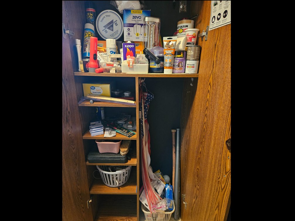 Contents of the Storage Cabinet