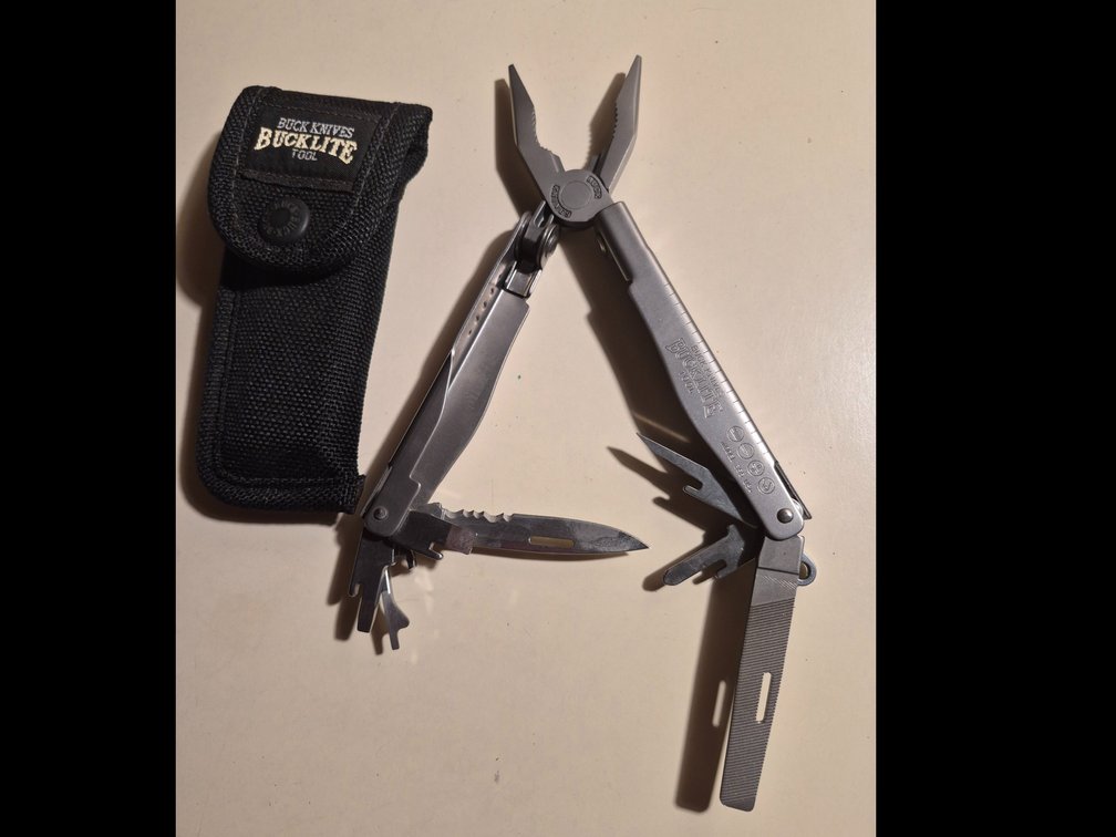 Buck Knives Bucklite Tool Model 355 with Sheath