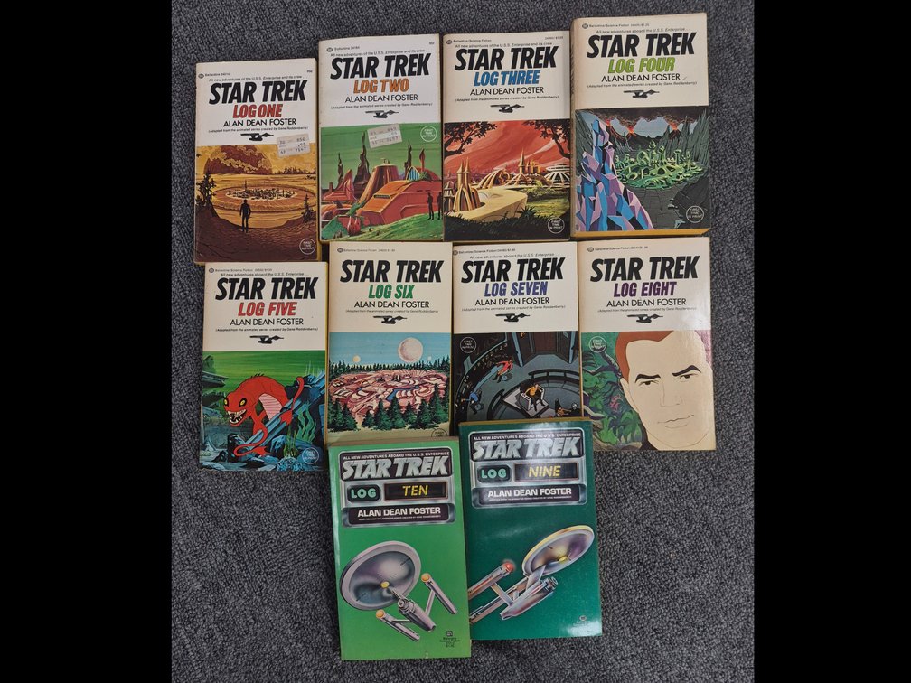 Star Trek Log Series Paperbacks