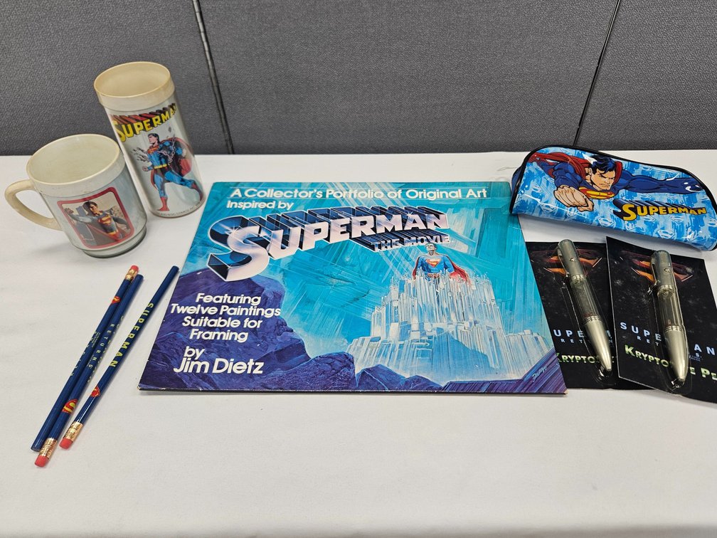 Superman 1978 Jim Dietz Portfolio and More