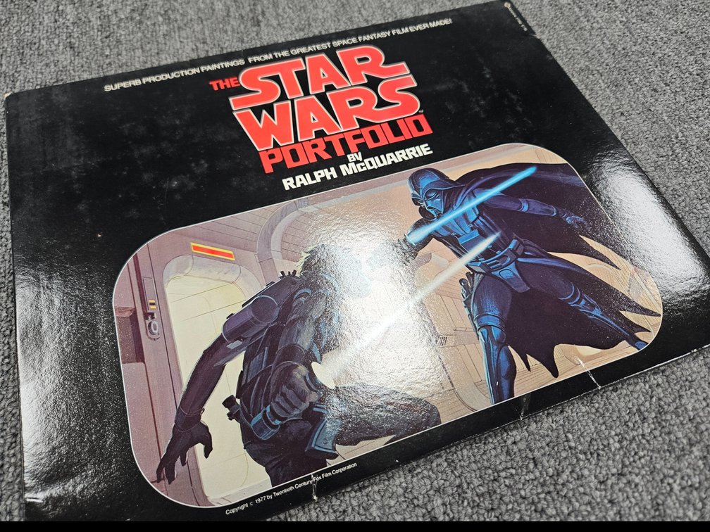 1977 The Star Wars Portfolio by Ralph McQuarrie