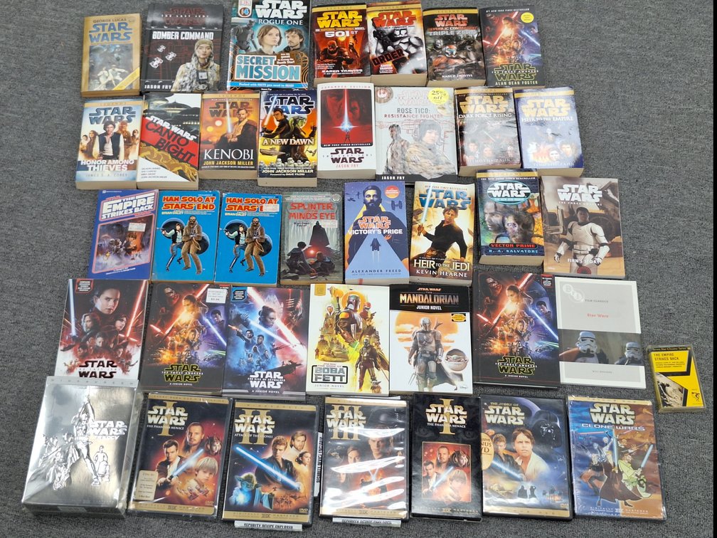 Star Wars Books & Mixed Media Collection