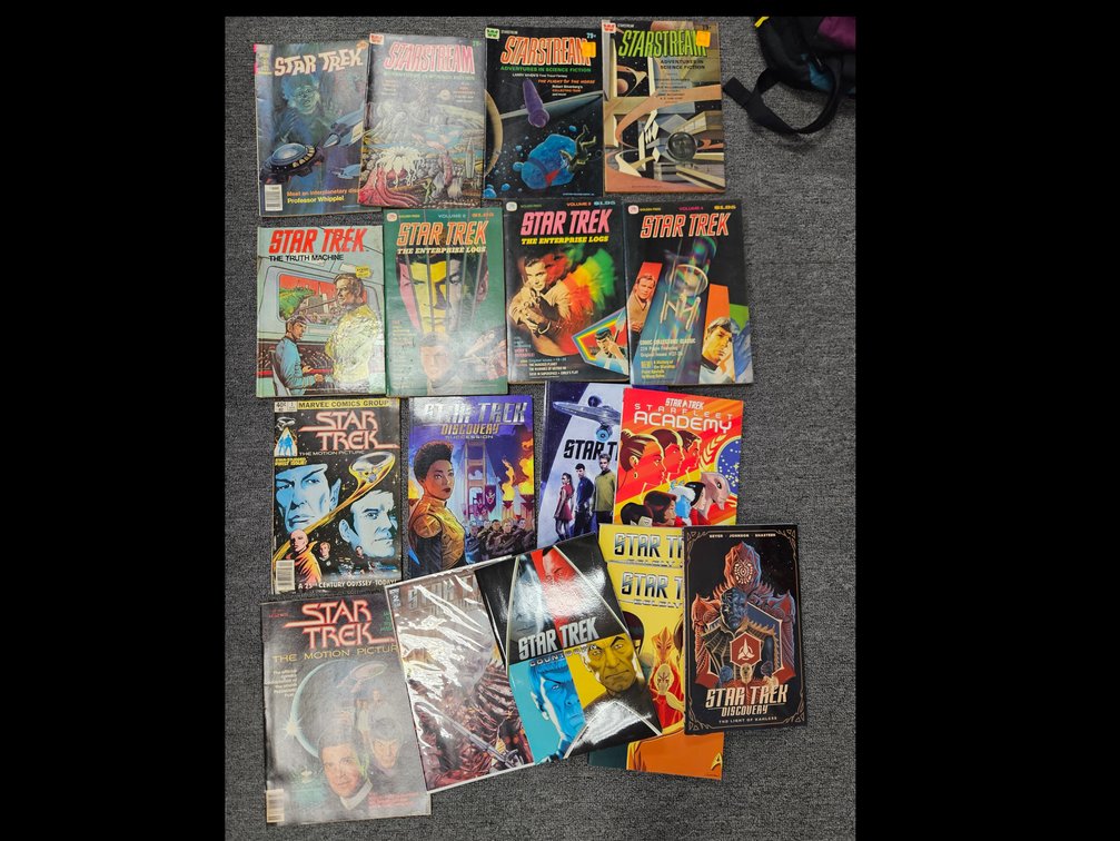 Star Trek & Starstream Comics & Trade Paperbacks