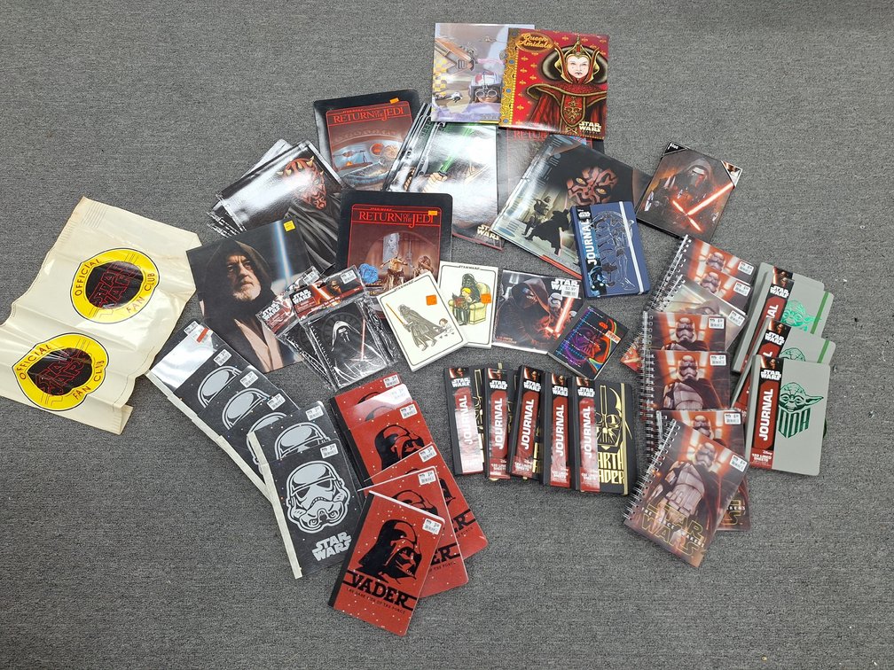 Star Wars Stationery and Collectibles