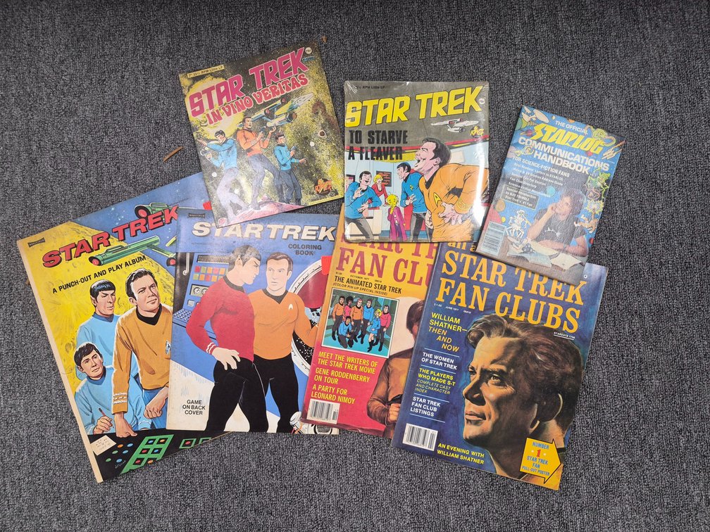Vintage Star Trek Ephemera & Media Collection