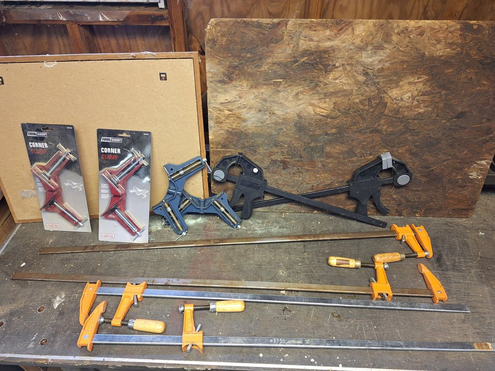 Jorgensen Bar Clamps, Tool Shop Corner Clamps, and More