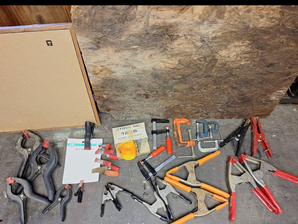 Spring Clamps, C-Clamps, Bar Clamps, and Web Clamp