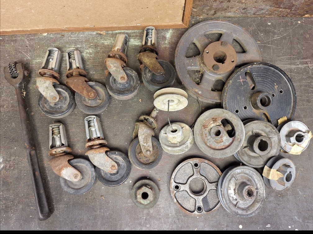 V-Belt Pulleys, Swivel Casters and more