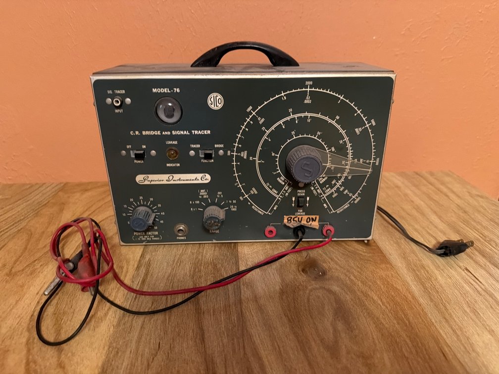Superior Instruments Bridge and Signal Tracer