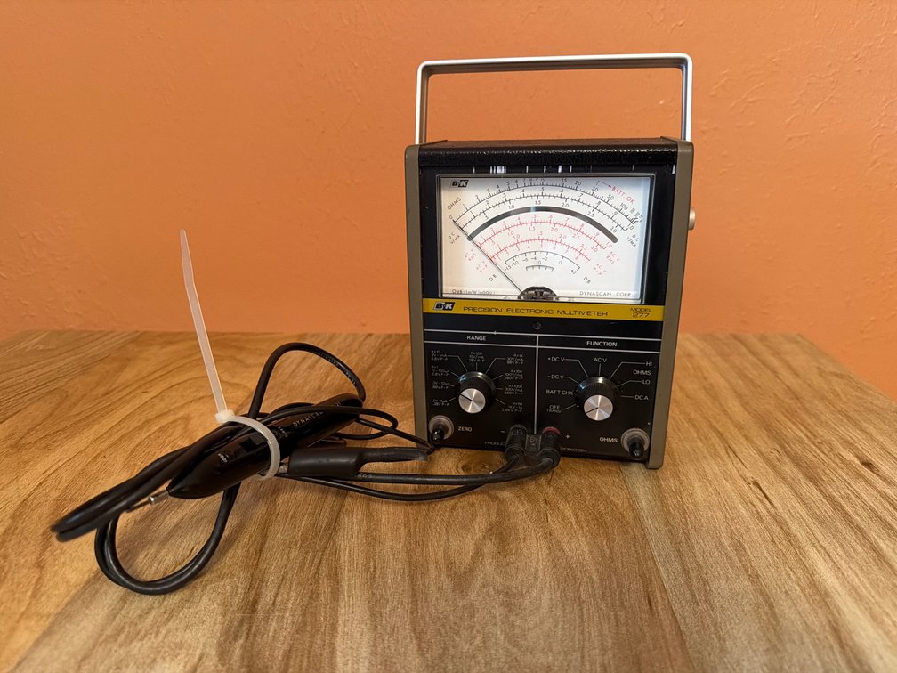 Precision Electronic Multimeter and Instruction Manual