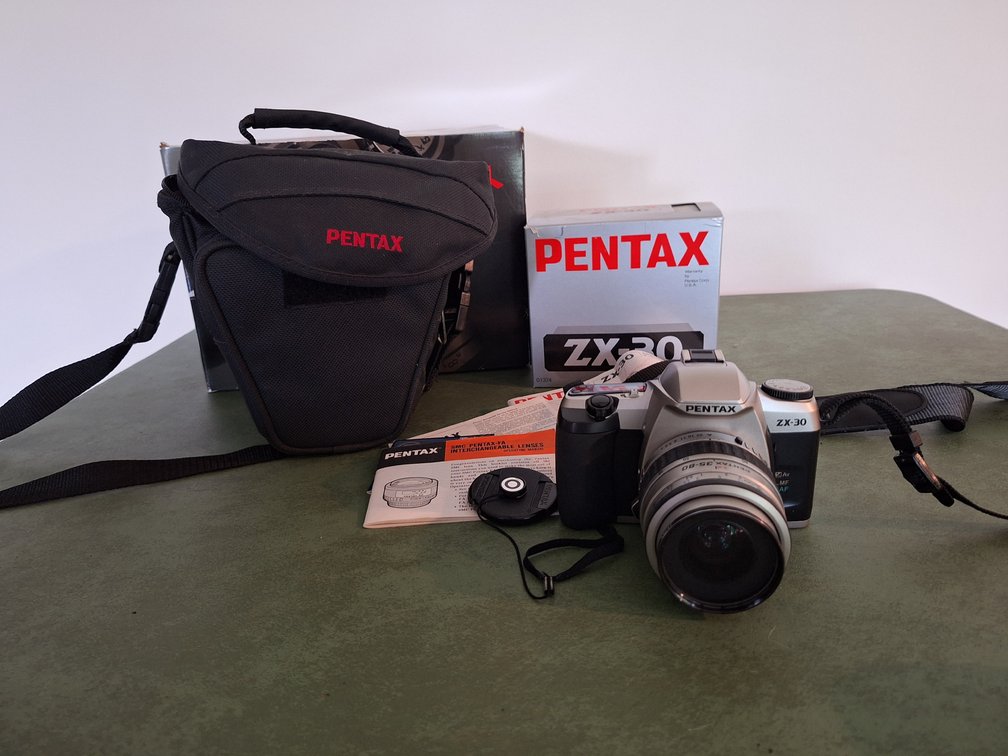 Pentax ZX-30 35mm SLR Camera with 35-80mm Lens