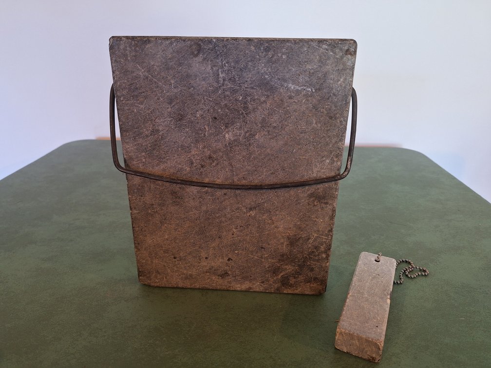Carriage/Bed Soapstone Foot Warmer and Sharpening Stone