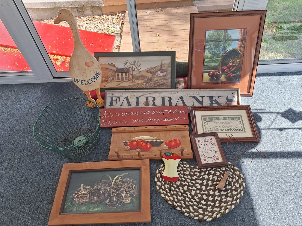 Country Home Decor, Framed Art, Wooden Signs, and More