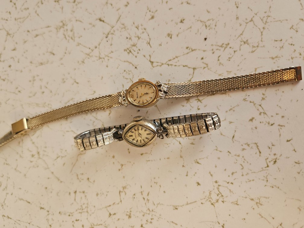 Ladies' Wristwatches with Mesh and Expansion Bands