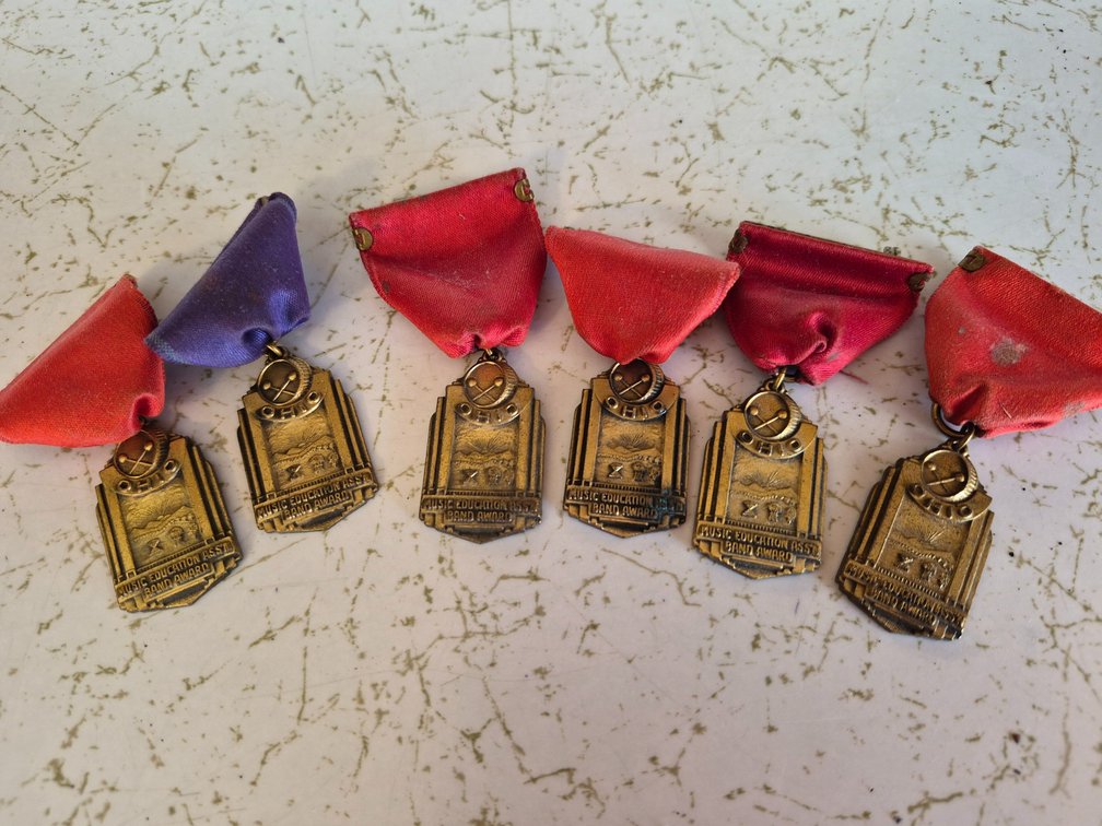 Dieges & Clust Ohio Music Education Association Band Award Medals
