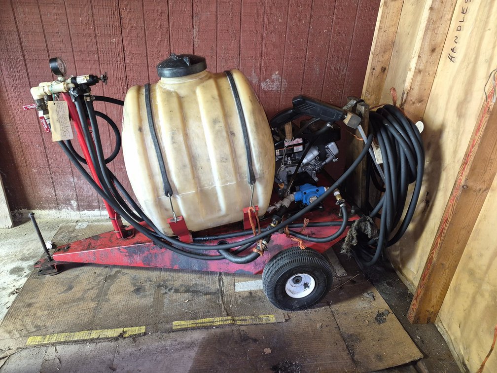 Tow-Behind Utility Sprayer with Predator Engine and Hypro Pump