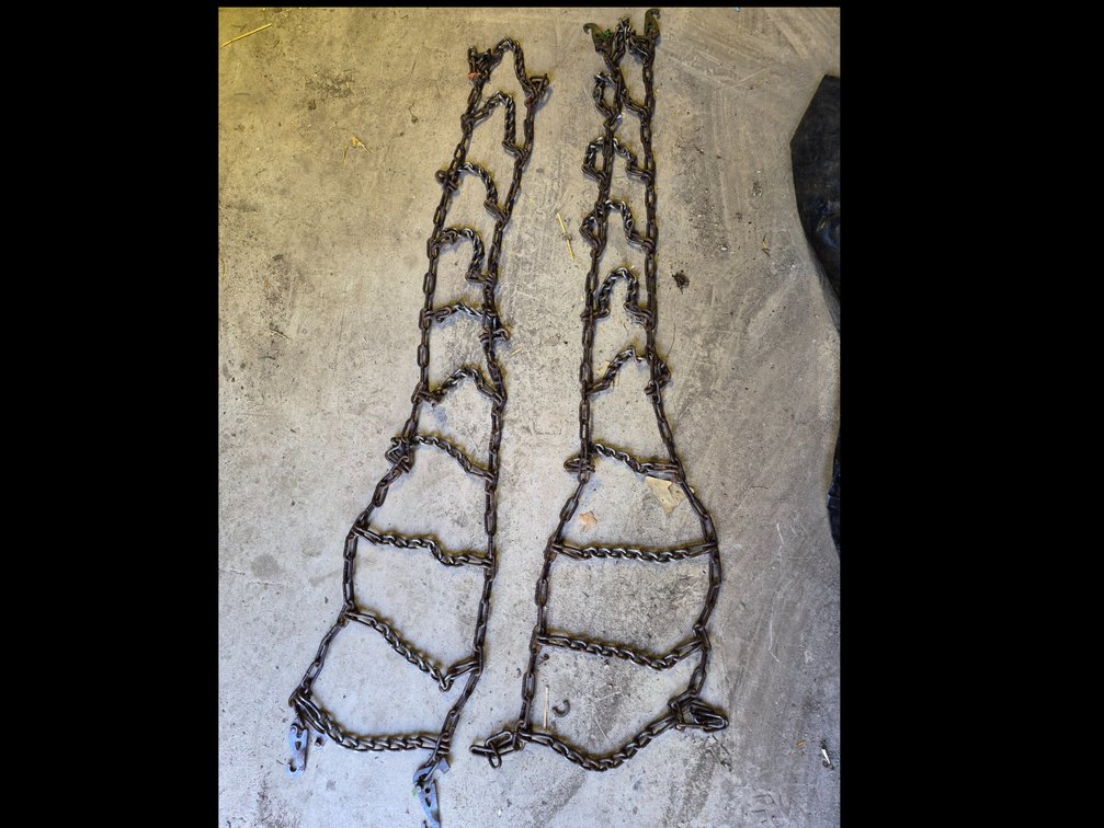 Lawn Tractor Ladder Style tire chains