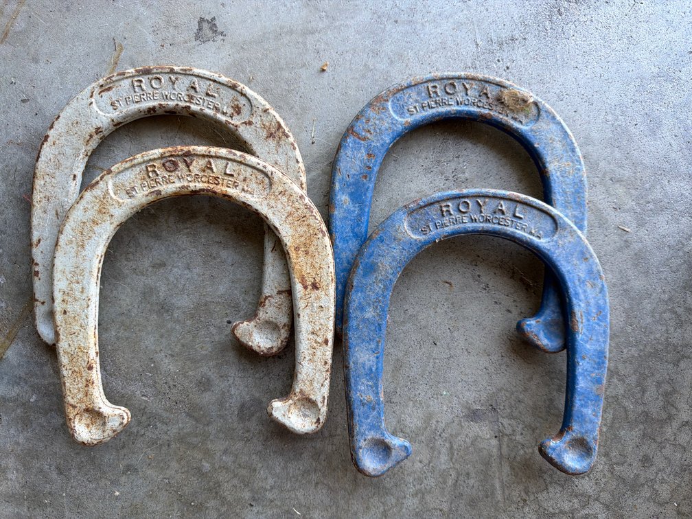 St. Pierre Royal Cast Metal Pitching Horseshoes