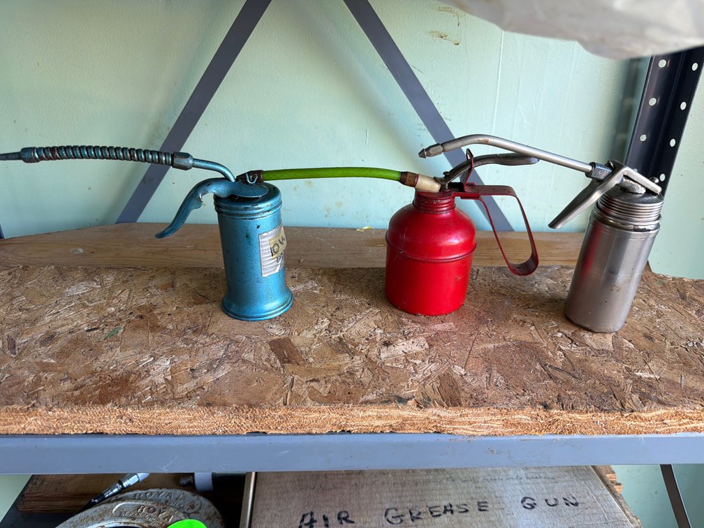 Metal Manual Pump Oil Cans with Flexible and Rigid Spouts