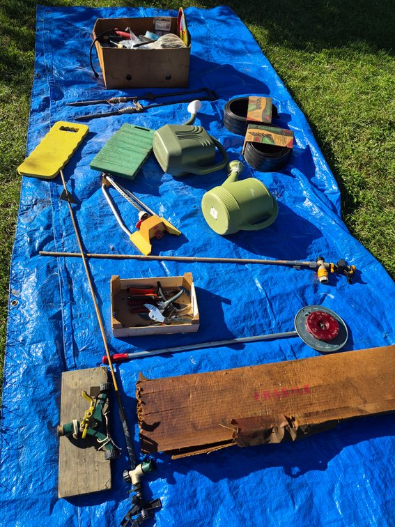 Lawn and Garden Tools, Landscape Edging, and Sprinklers
