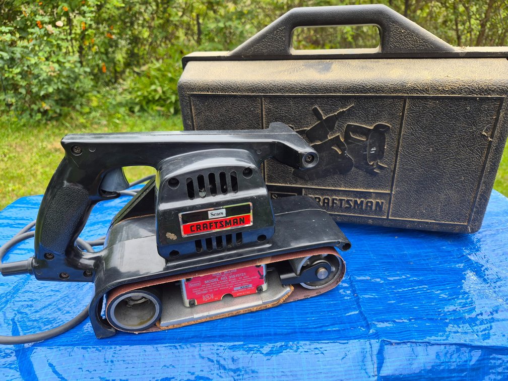 Sears Craftsman 315.11721 3 x 21 in Belt Sander with Case