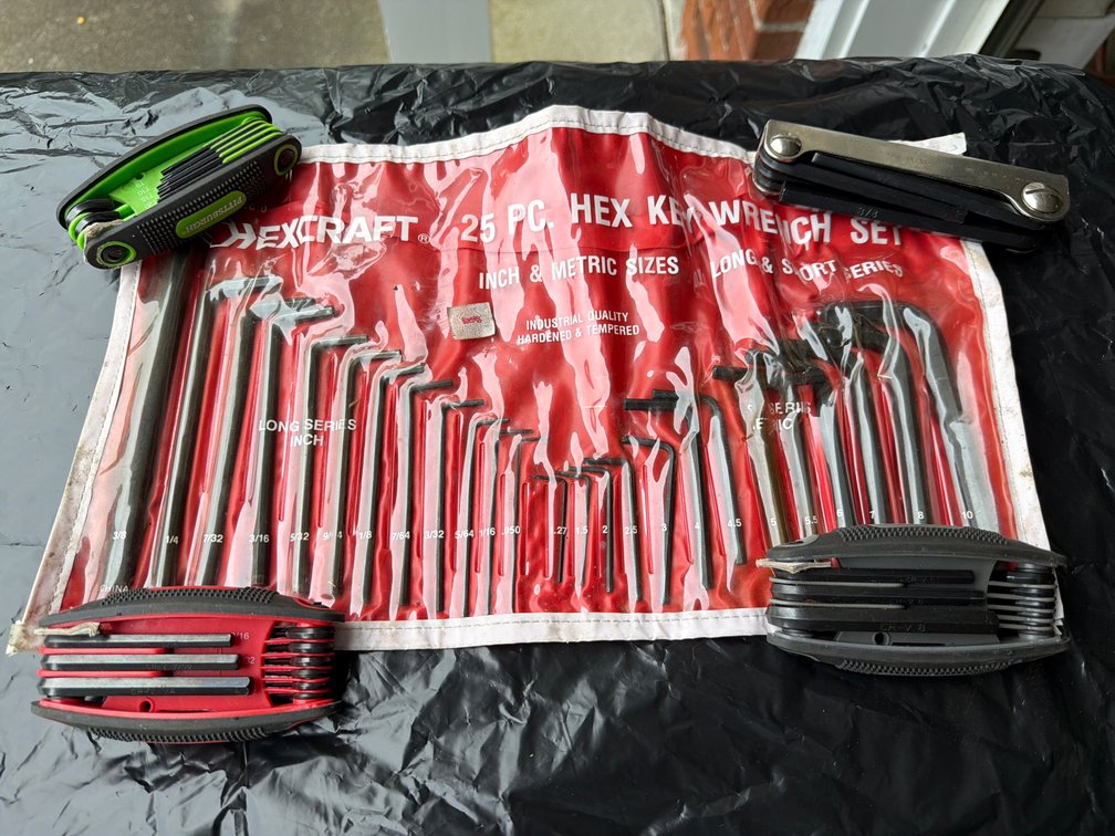 Hex Key Wrench Set and Folding Hex Key Sets