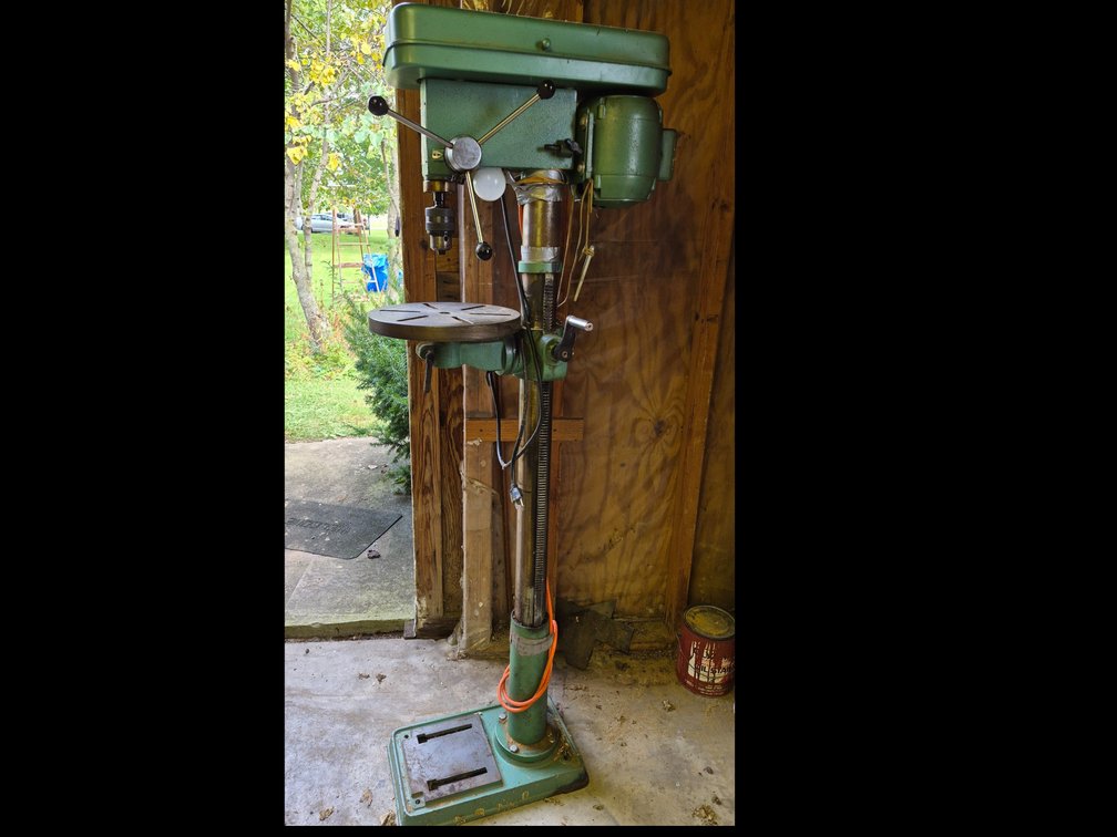 Cummins Mack 019B 16-Speed Floor Drill Press