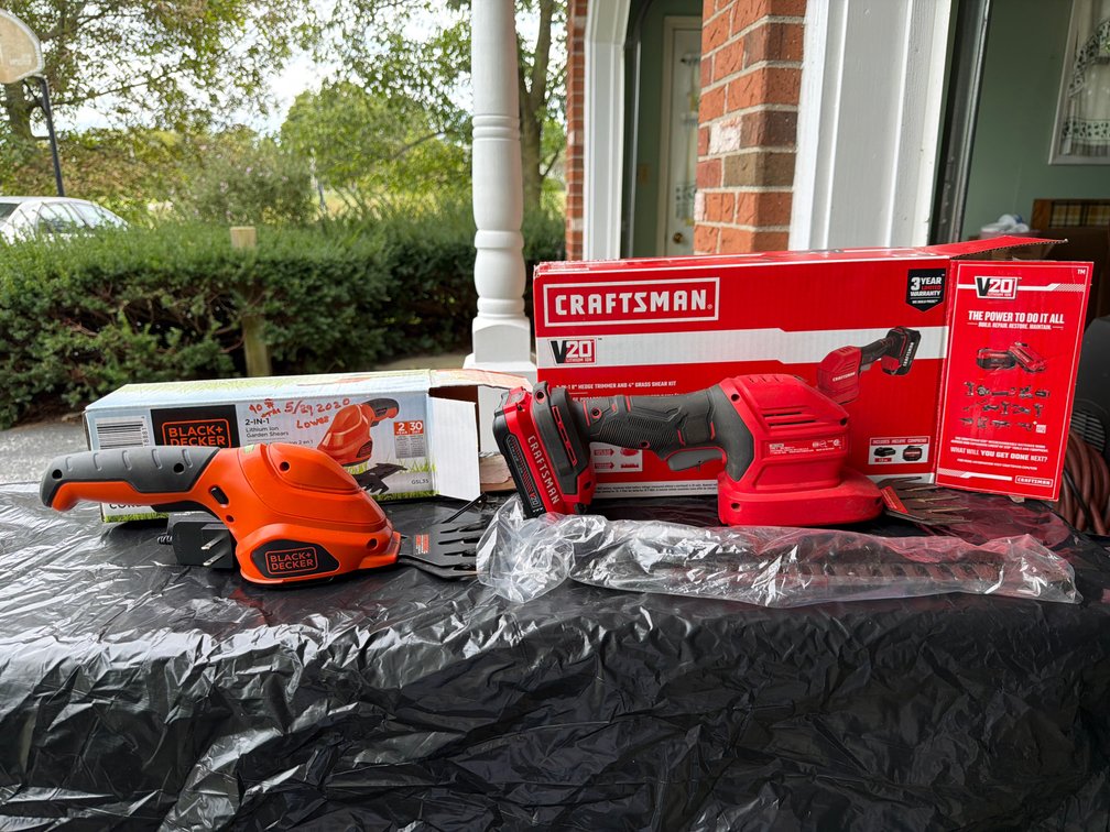 Cordless Garden Shears and Hedge Trimmers
