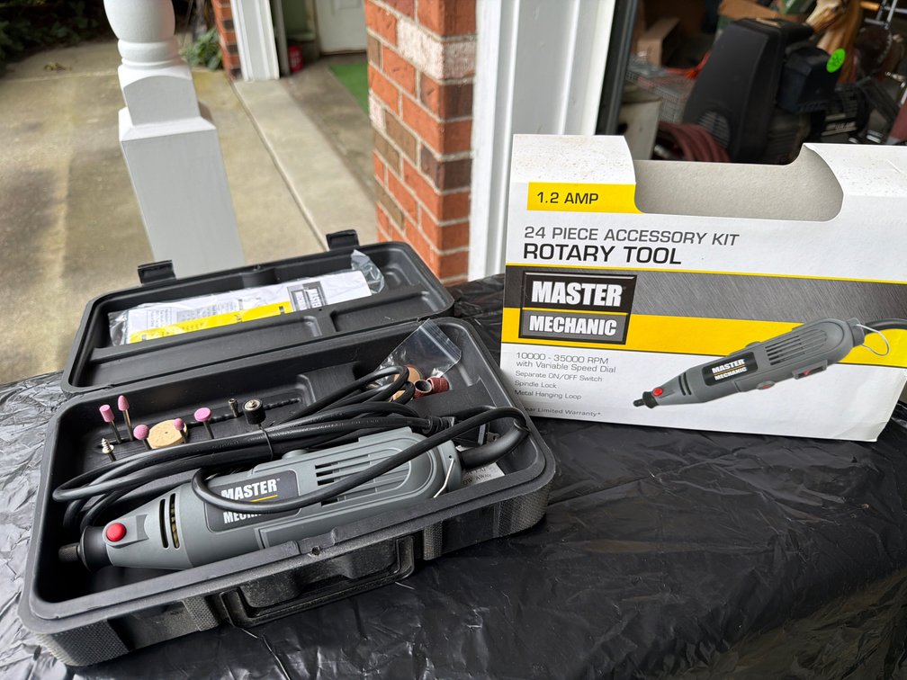 Master Mechanic Rotary Tool Kit