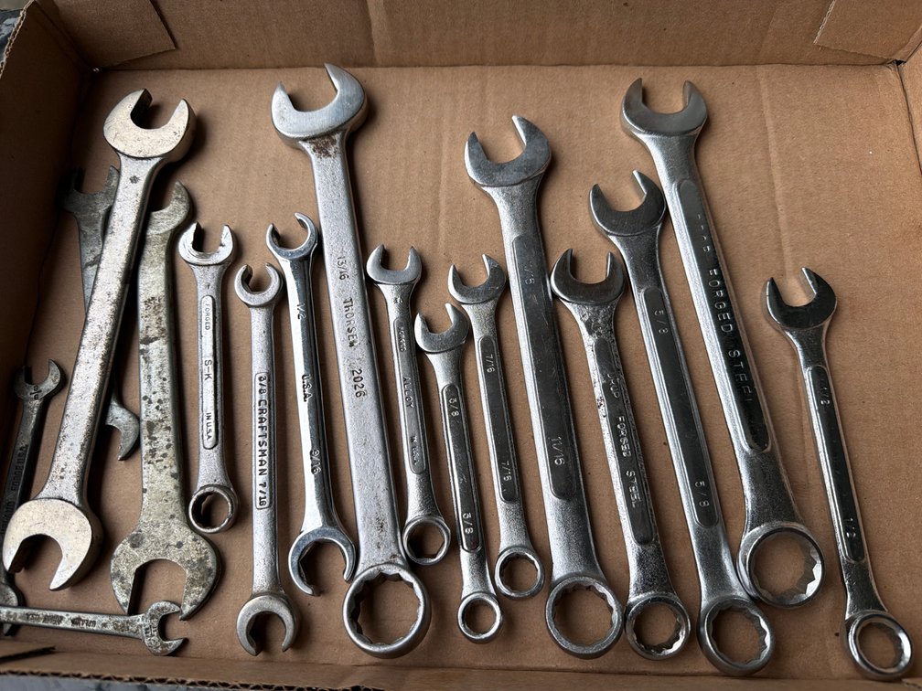 SAE Combination, Double Open-End, and Flare Nut Wrenches