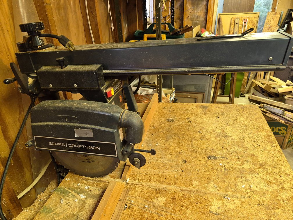Craftsman 113.23161 10" Radial Arm Saw