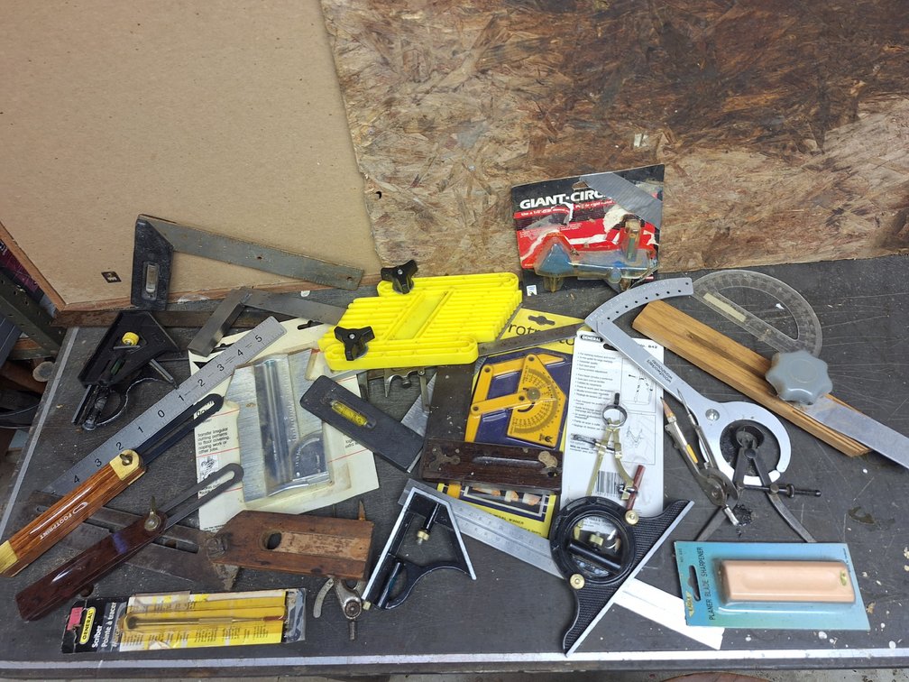 Squares, Calipers, Gauges, and Woodworking Layout Tools