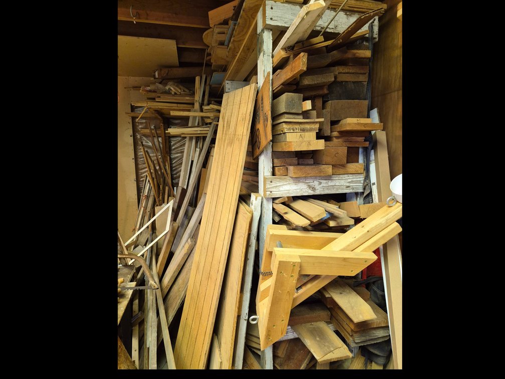 Wood Shop Lumber Blow Out