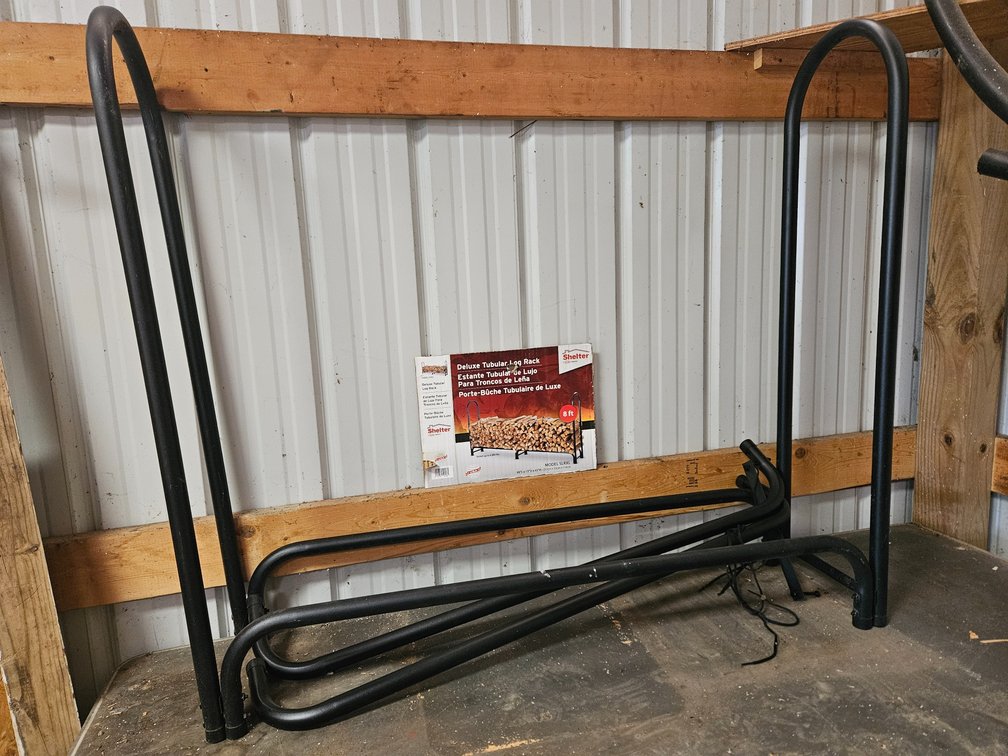 Shelter Deluxe 8 ft. Log Rack