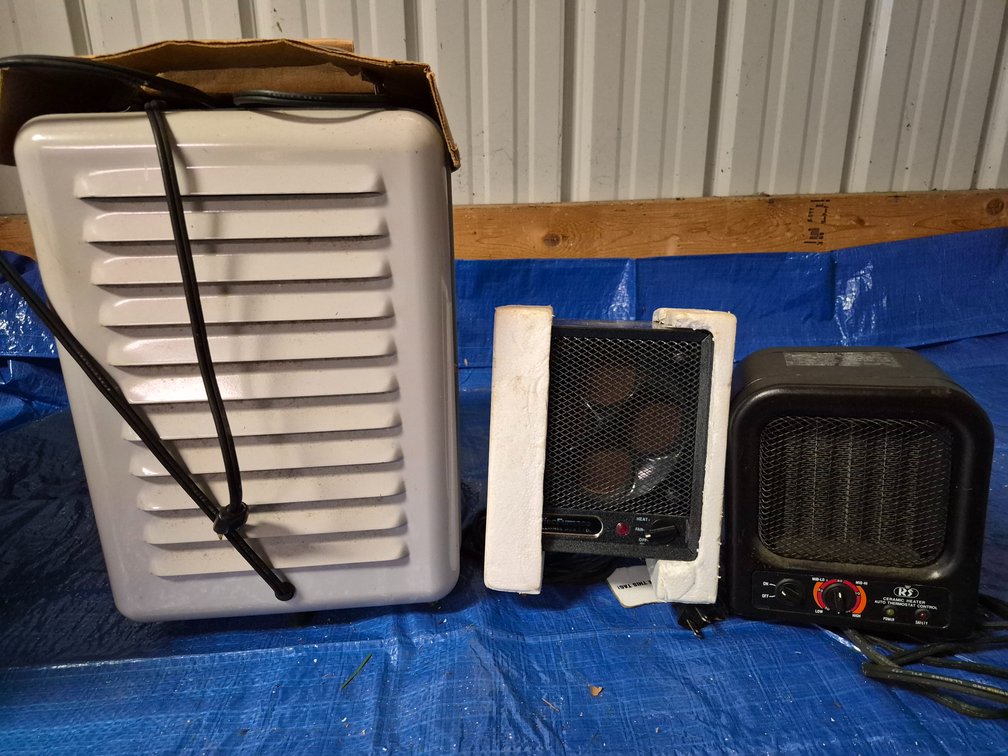 Ceramic and Metal Portable Electric Space Heaters