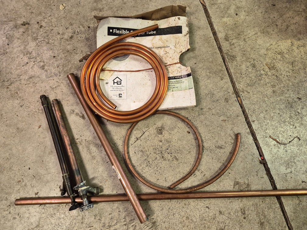 Copper Pipes, Flexible Copper Tubing, and Plumbing Valves