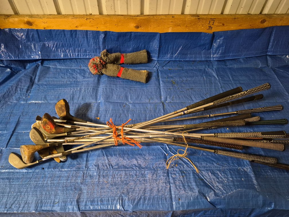 Variety Vintage Golf Clubs