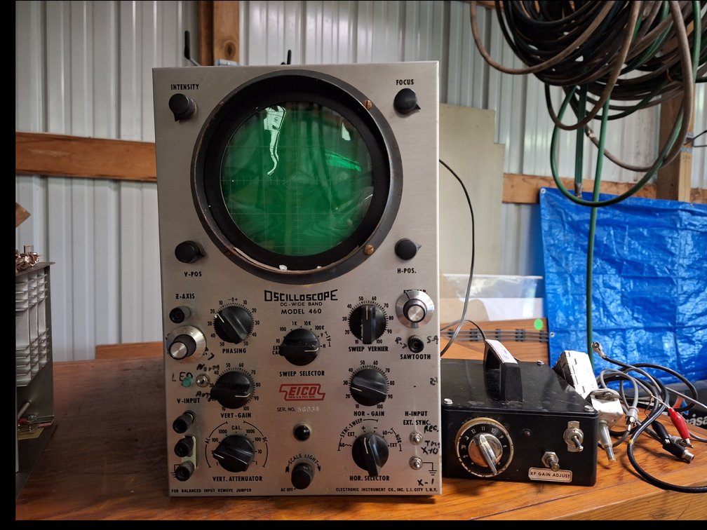 Oscilloscope and TV Tuner Subber