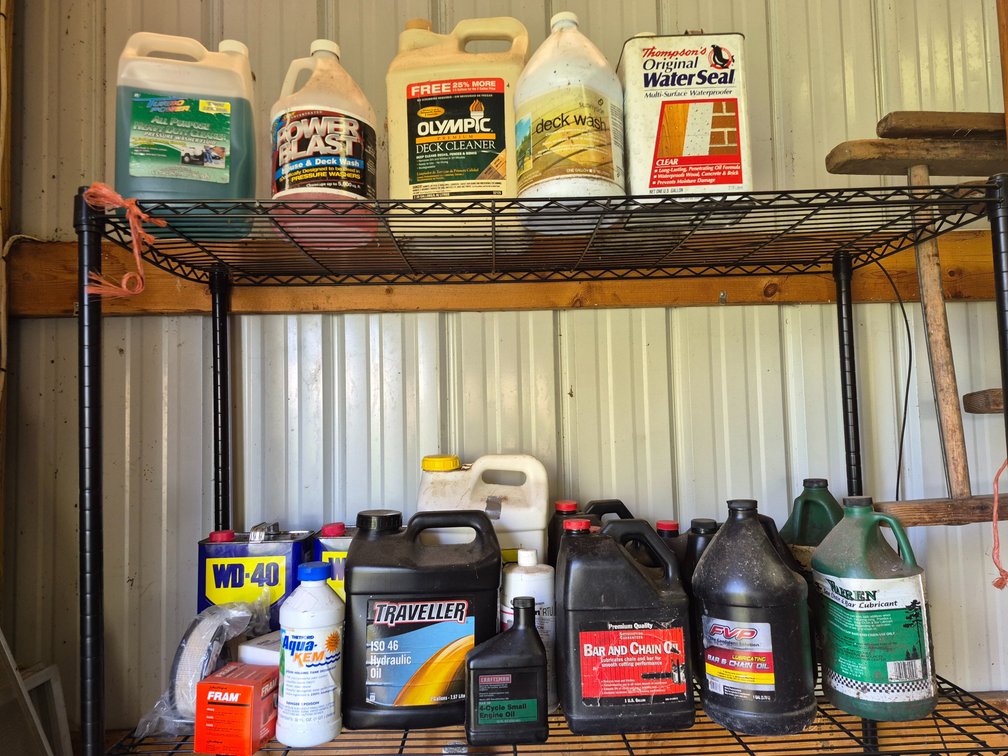 Automotive Fluids, Lubricants, Deck Cleaners, and More